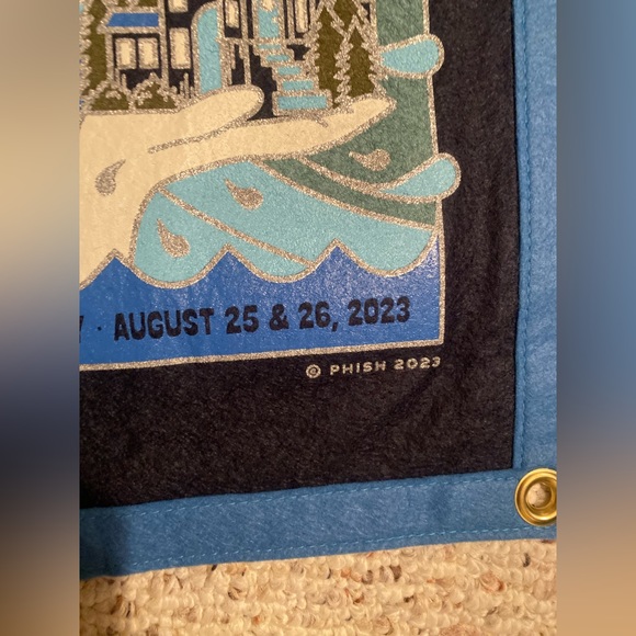 PHISH SPAC Flood Recovery Benefit x Oxford Pennant Flag Brian Steely SOLD OUT - Picture 2 of 9